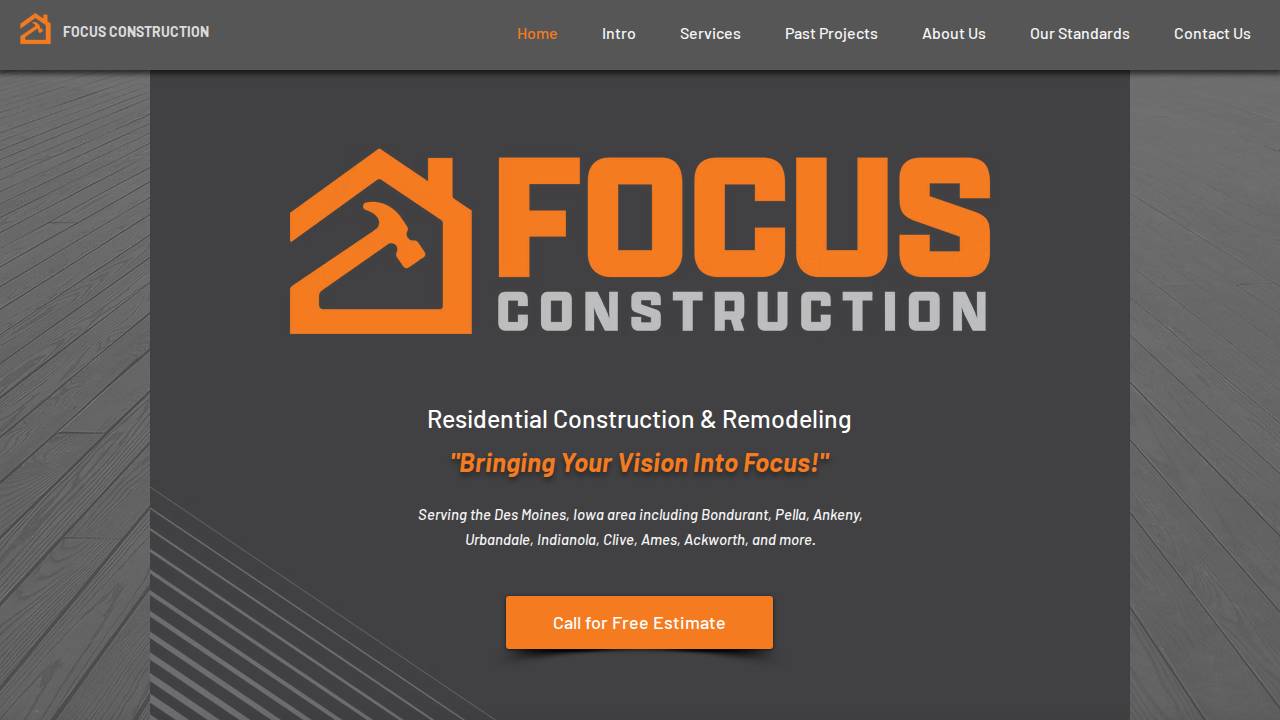 Focus Professionals LLC website screenshot