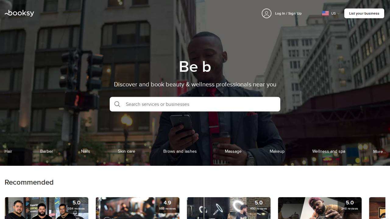 Salon Z LLC website screenshot