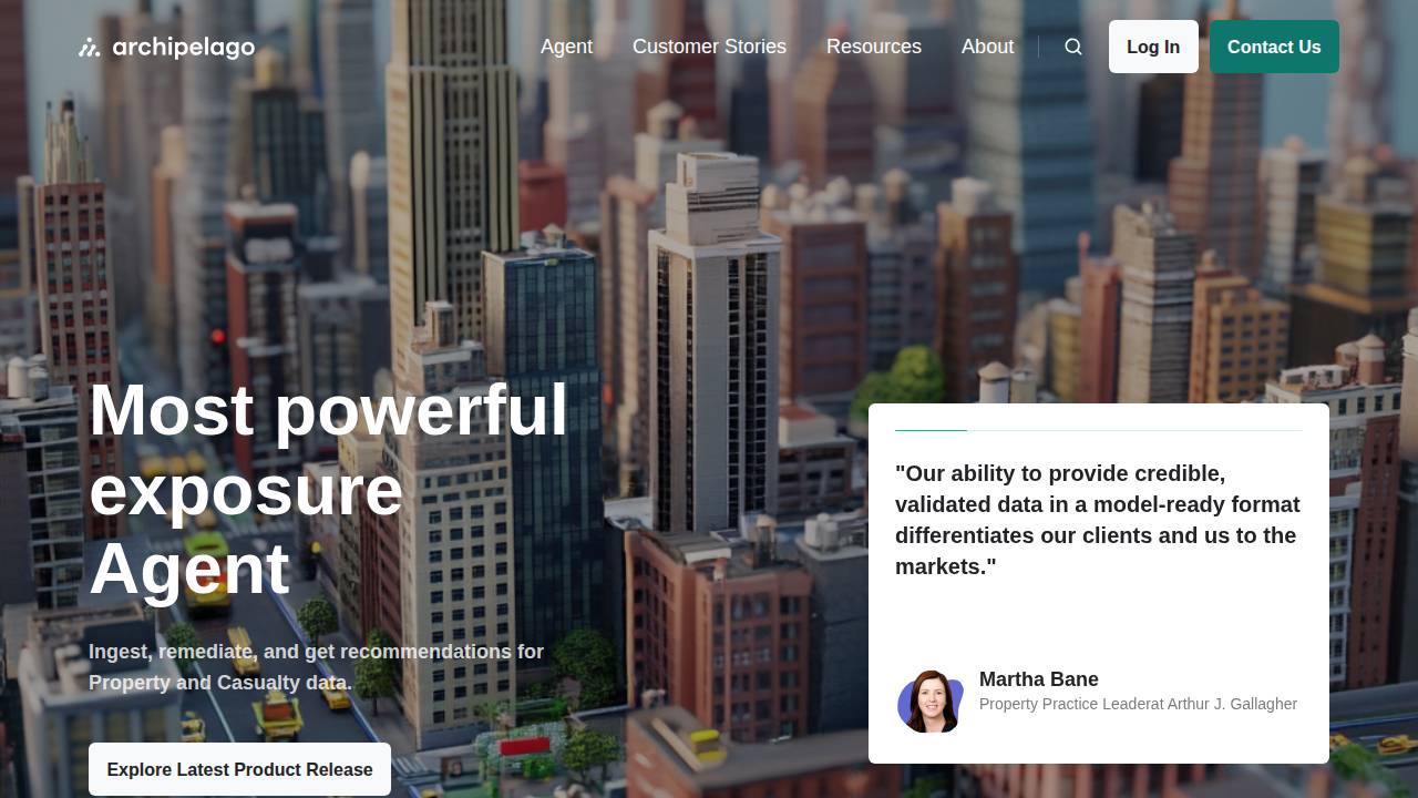 Archipelago LLC website screenshot