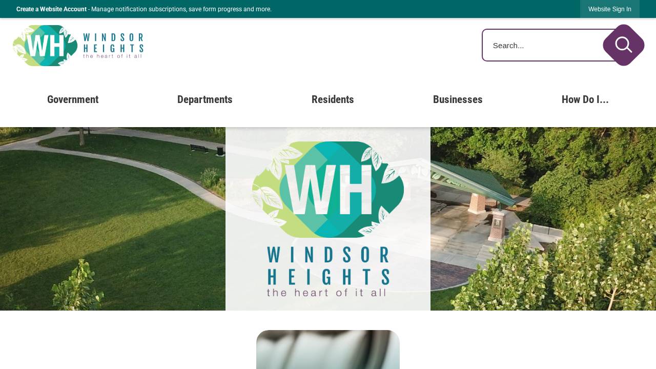 Main Location website screenshot