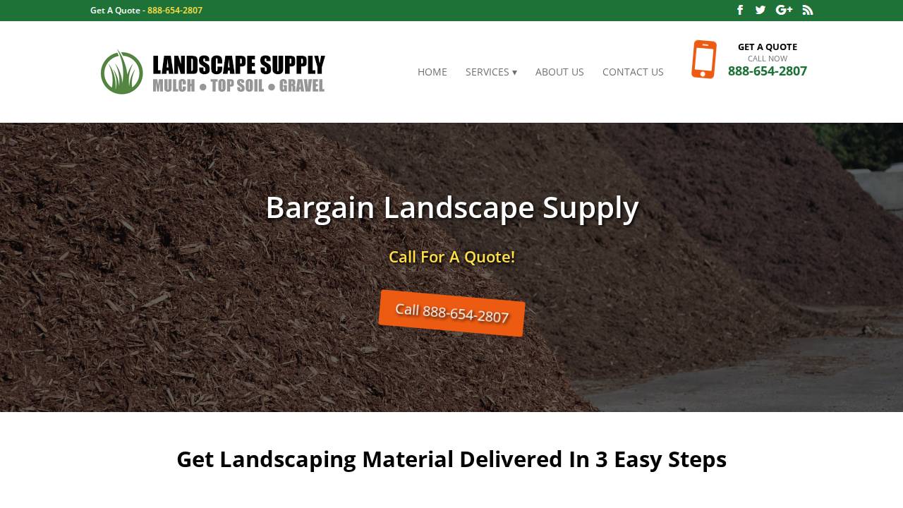 Drty Supply Co. website screenshot