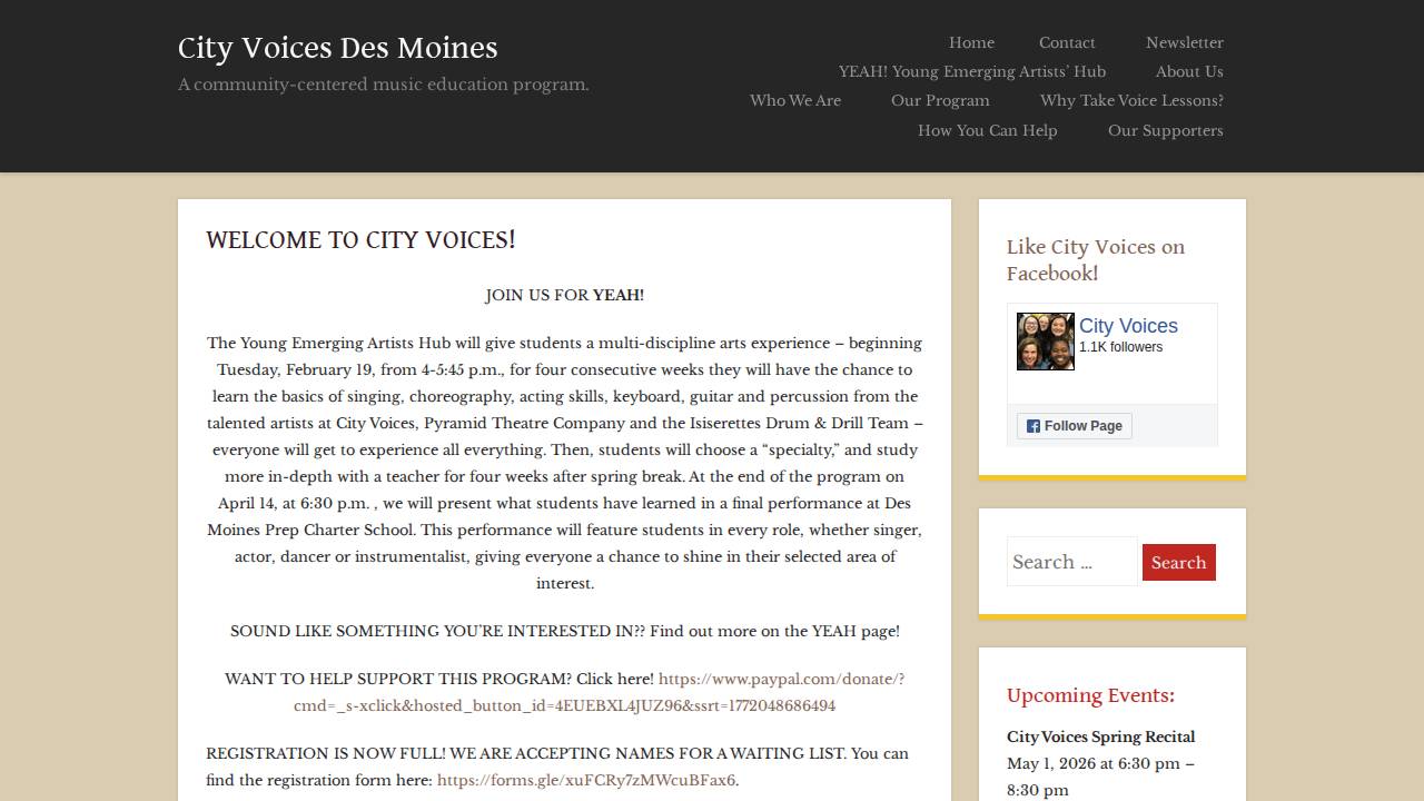 Third Voice website screenshot