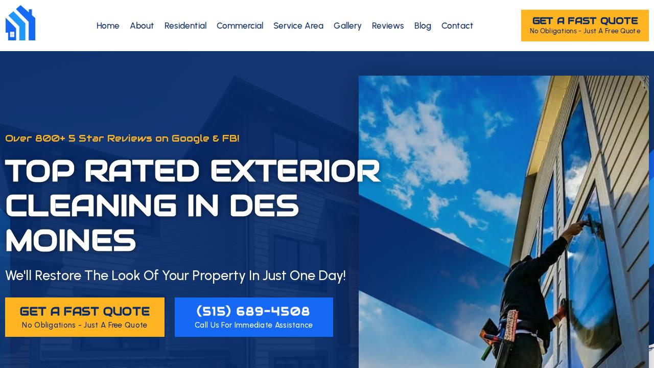 Cleaning Dude LLC website screenshot