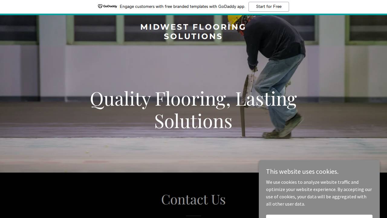 Midwest Flooring Pros website screenshot