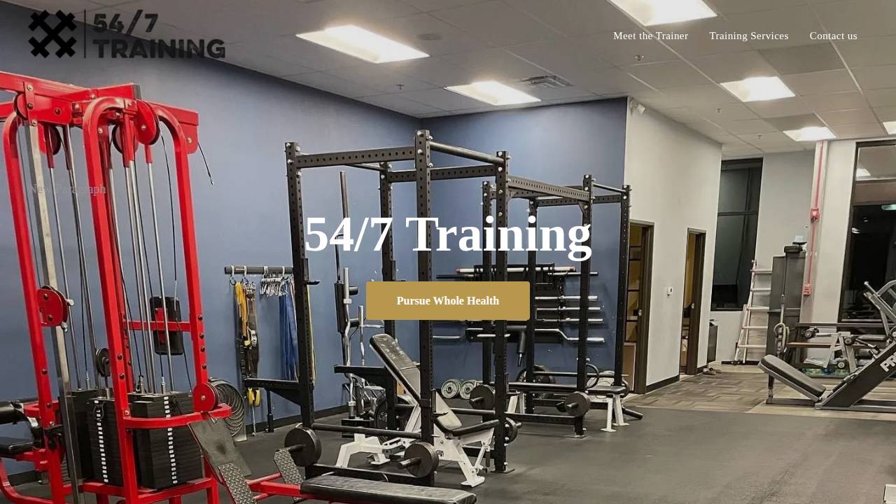 Nk Fitness website screenshot