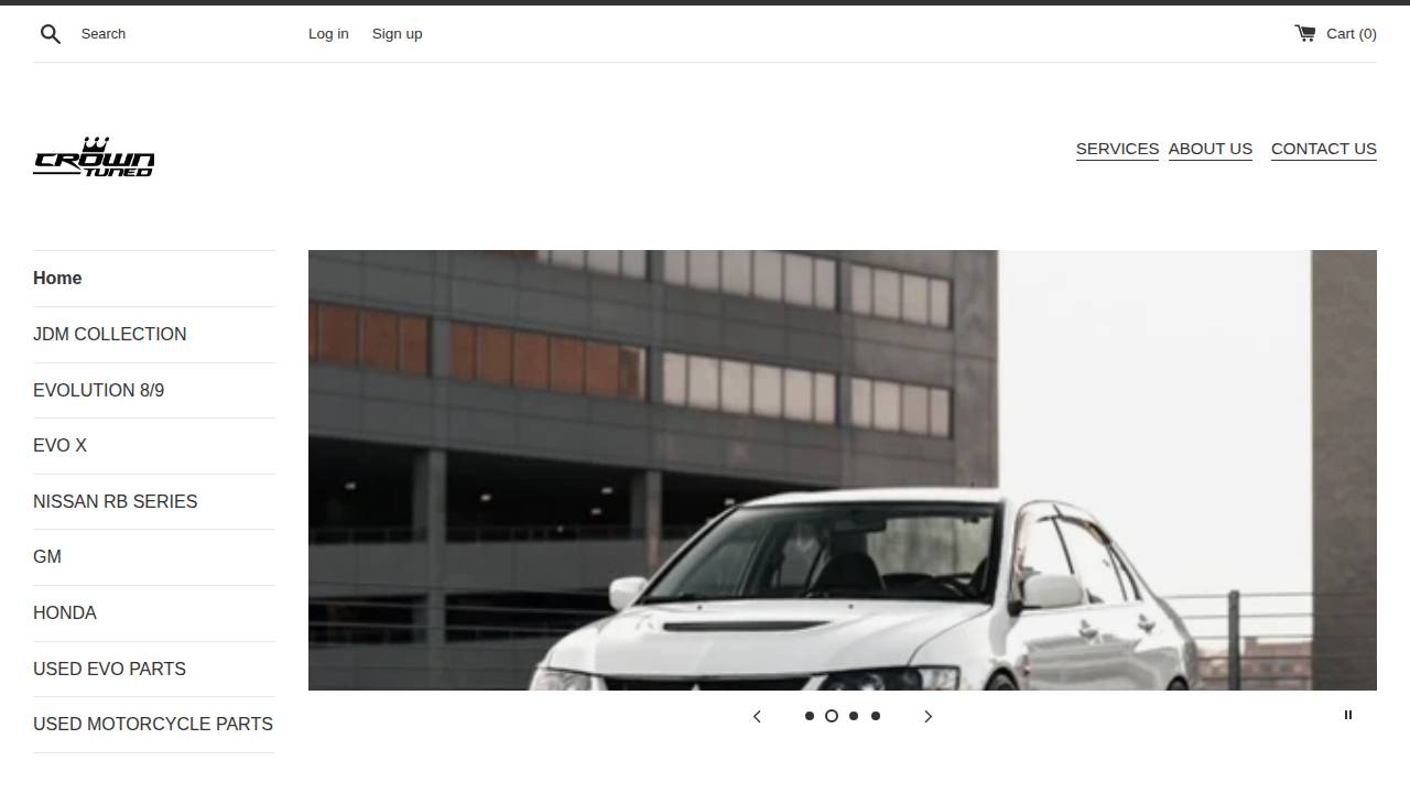 Crown Tuned LLC website screenshot