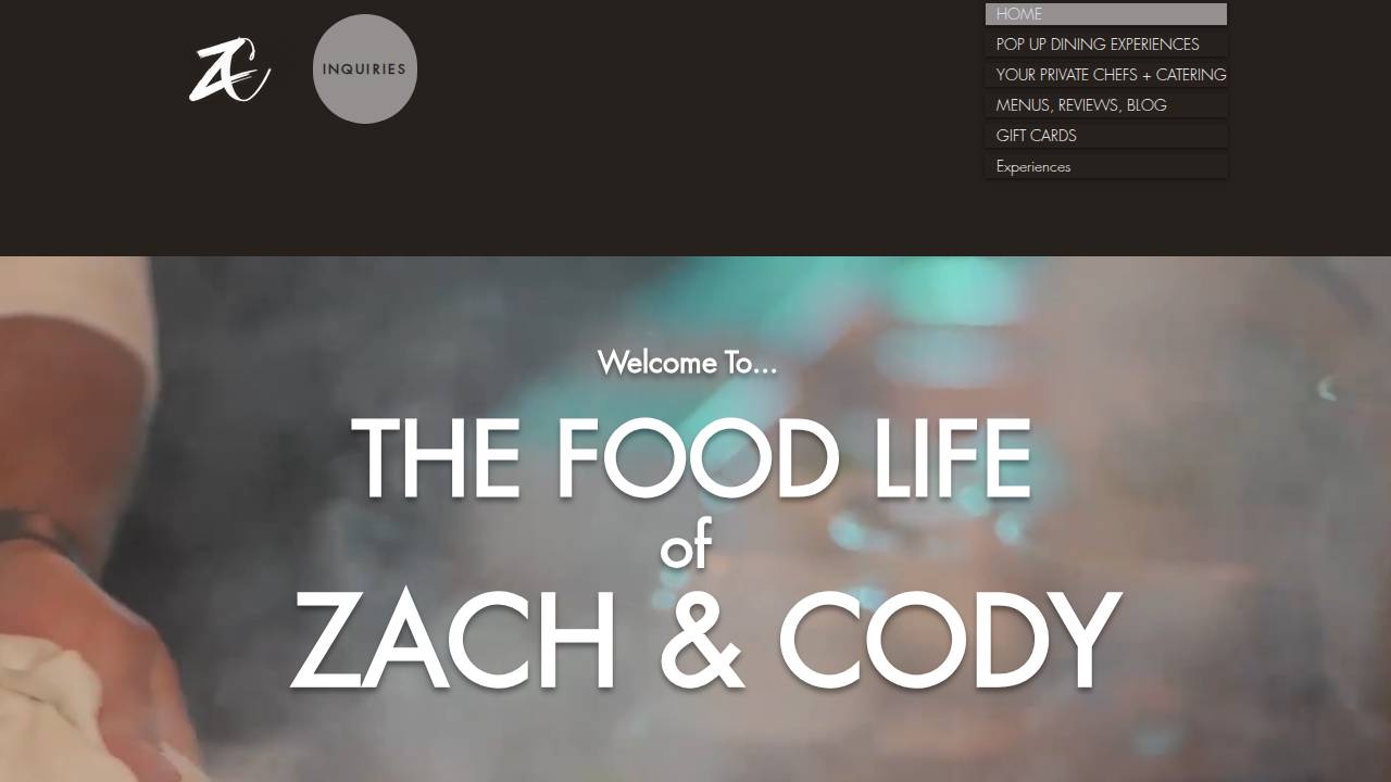 Food Life Of Zach And Cody LLC website screenshot