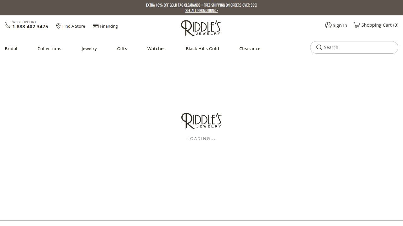 Riddles Jewelry website screenshot