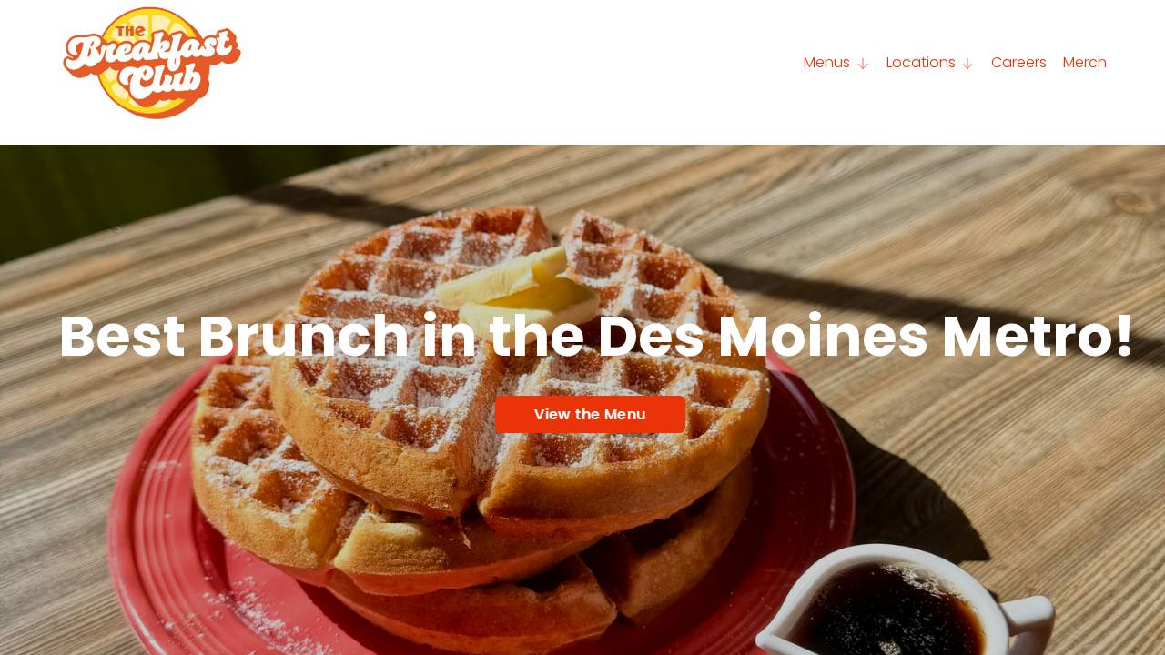 Ankeny Breakfast LLC website screenshot