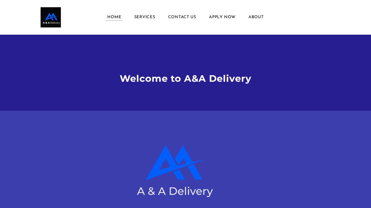 Delivery LLC website screenshot