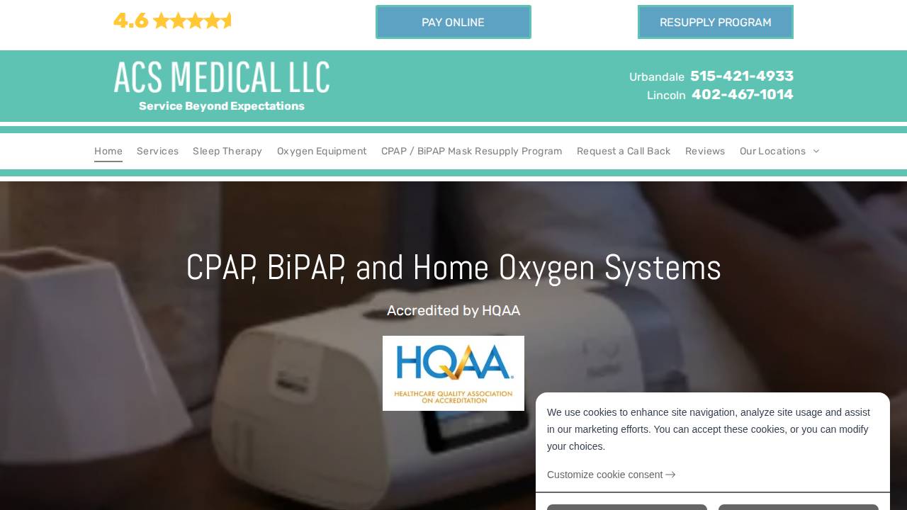 Urbandale website screenshot