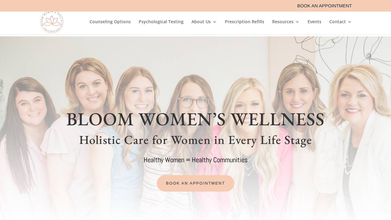 Mind Bloom website screenshot