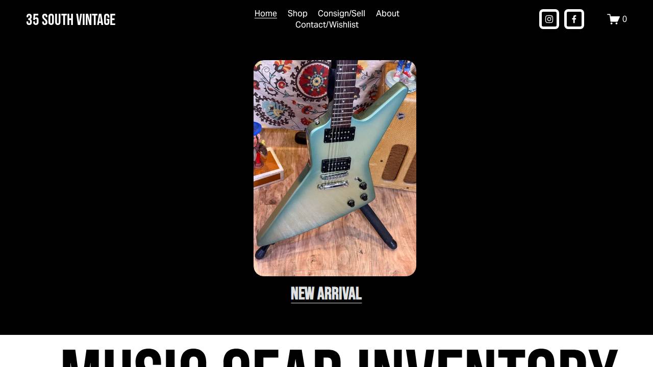 35 South Vintage LLC website screenshot