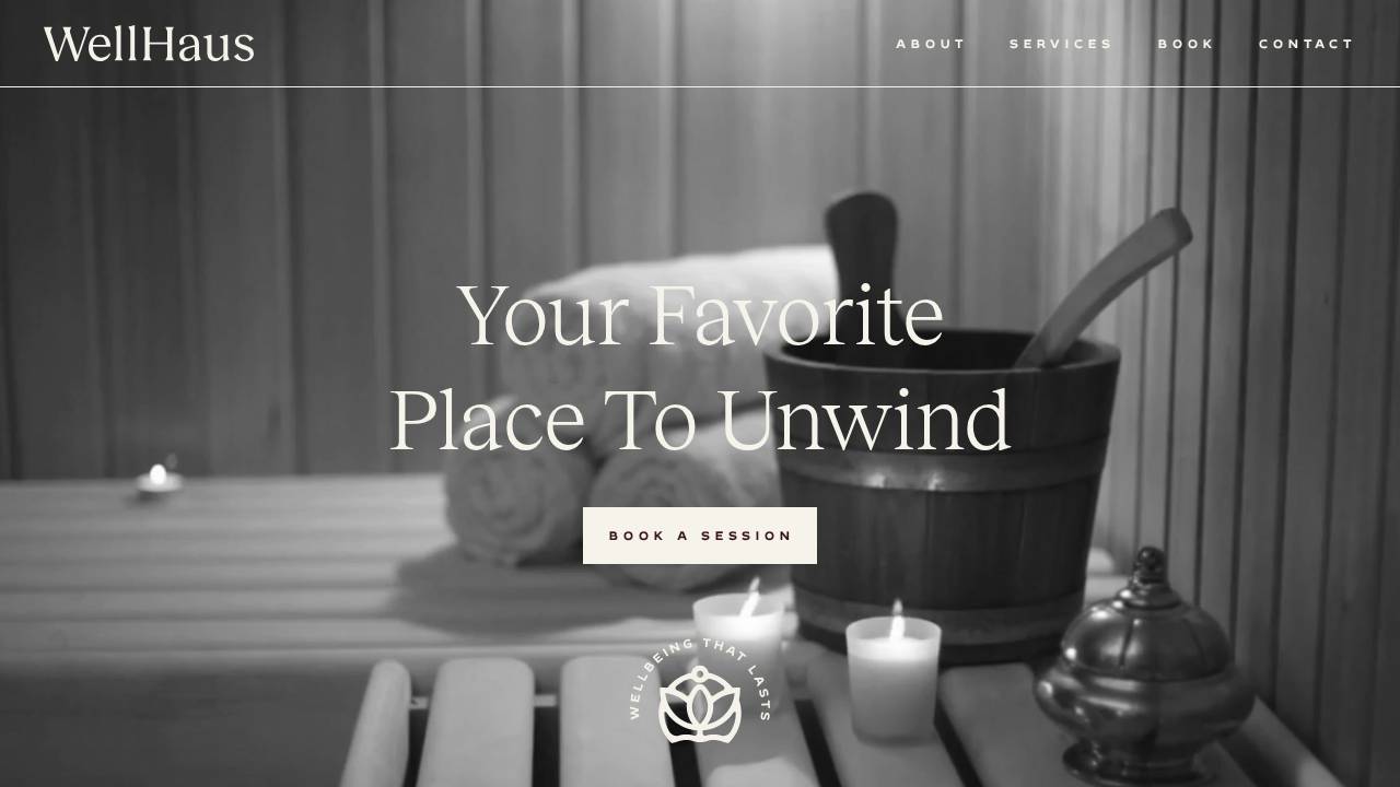 Wellhaus LLC website screenshot