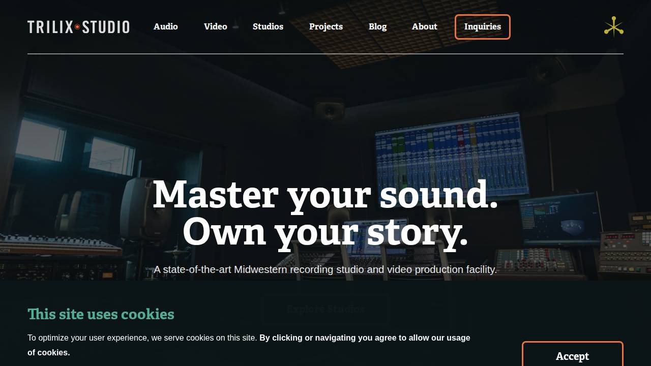 Trilix Studio LLC website screenshot
