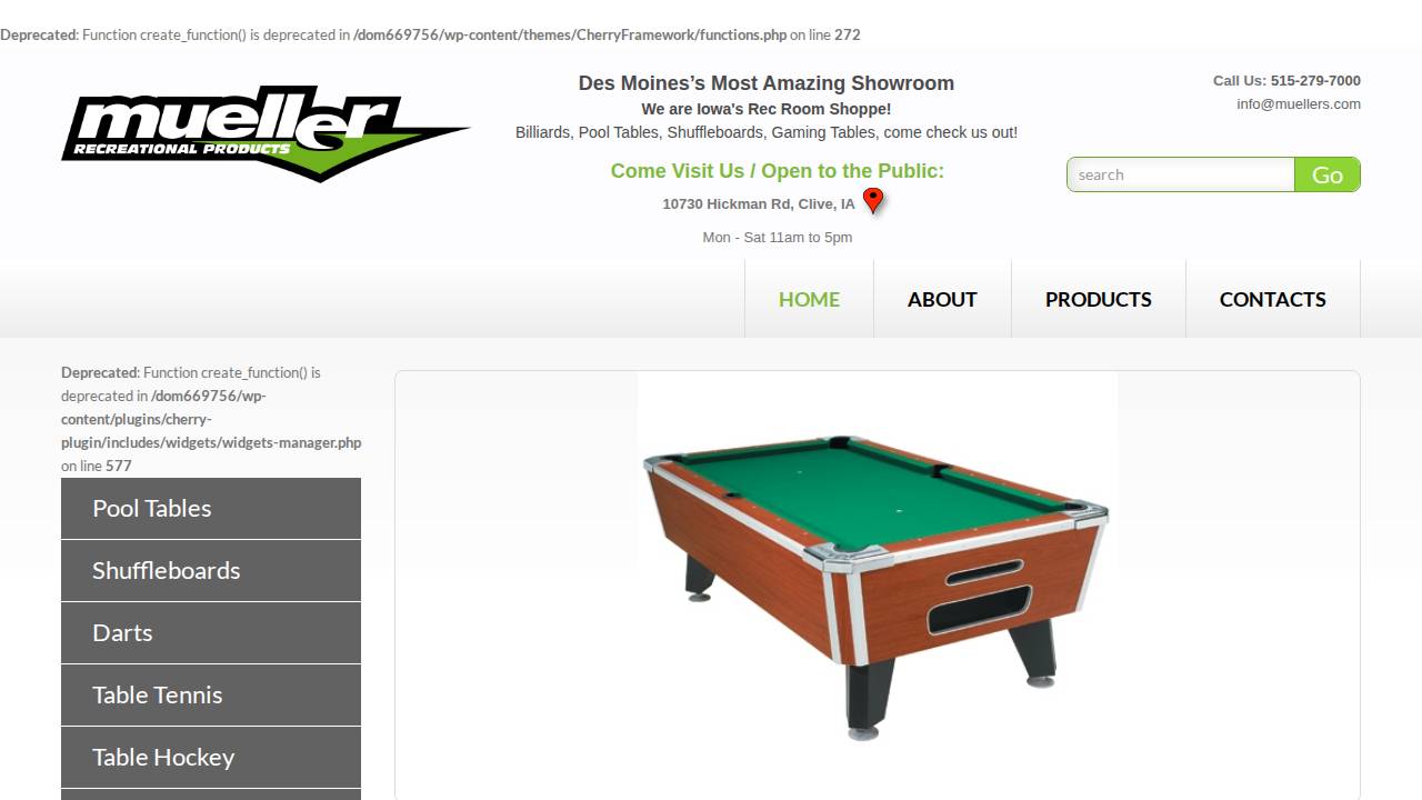 The Newbern Shop website screenshot