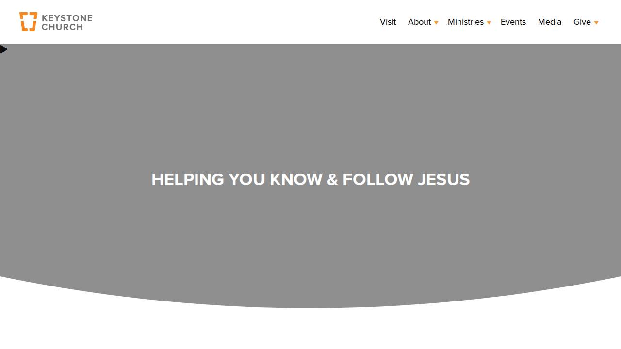 Keystone Church Of Ankeny Inc. website screenshot