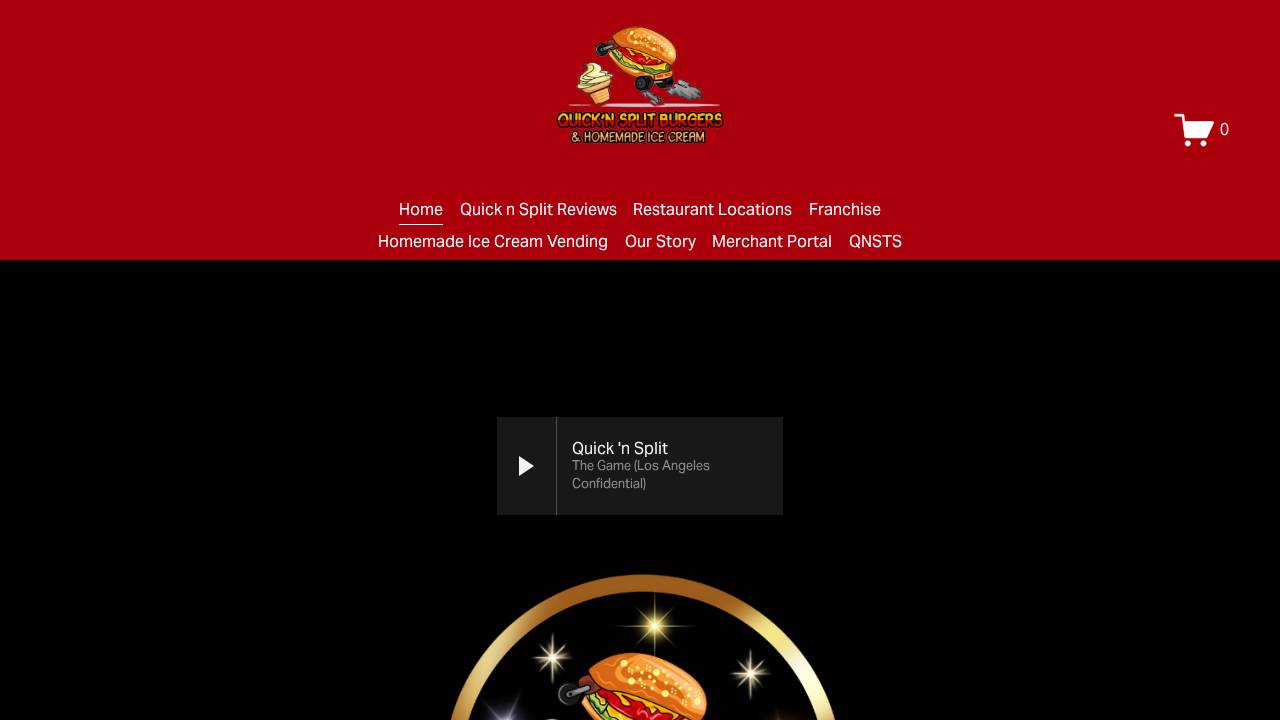 Quick-In-Split Inc. website screenshot