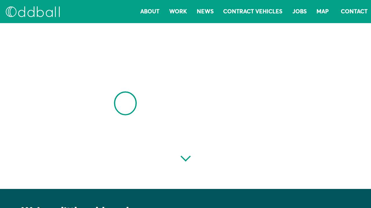 Oddball LLC website screenshot