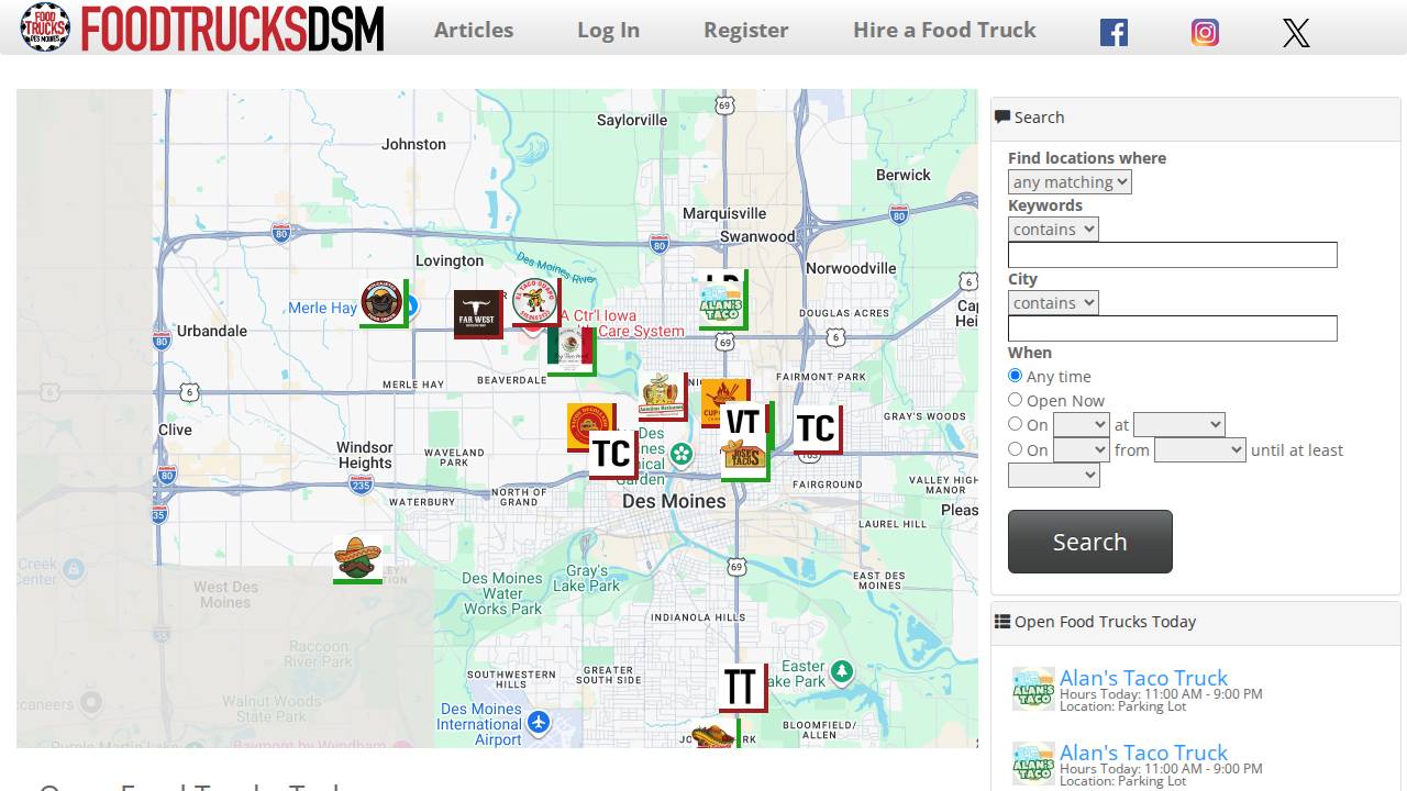 58 Venezuelan Food LLC website screenshot