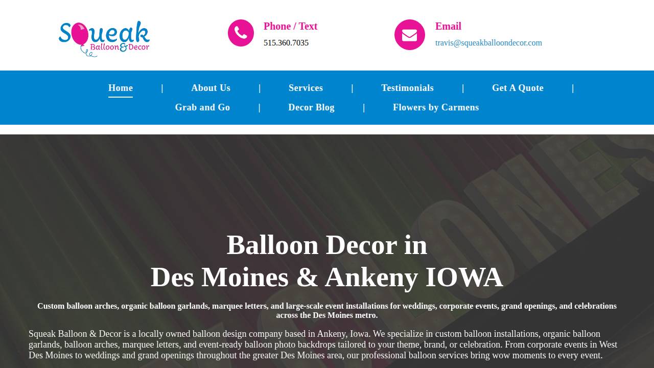 Fur And Squeak Boutique website screenshot