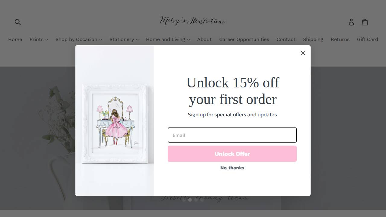 Melsy Lucia LLC website screenshot