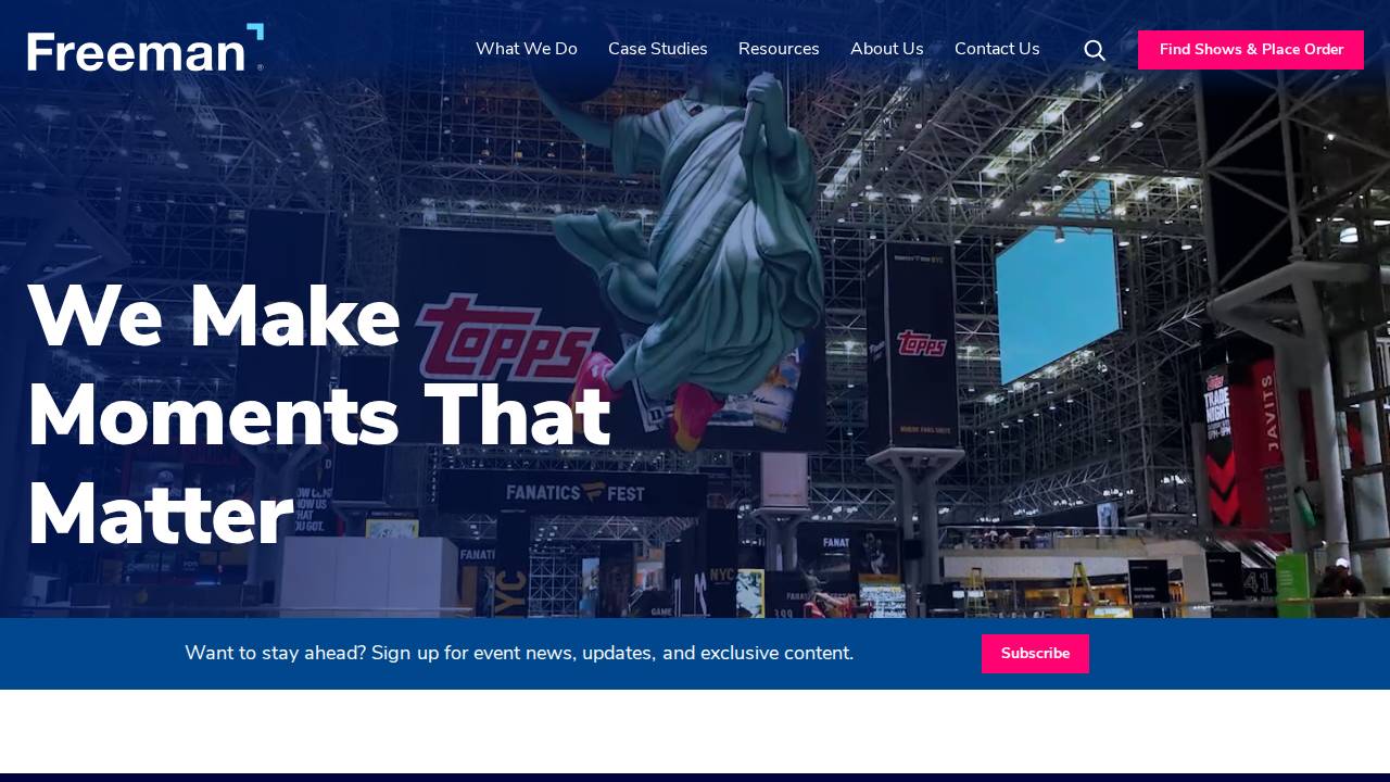 The Bri Freeman Company LLC website screenshot