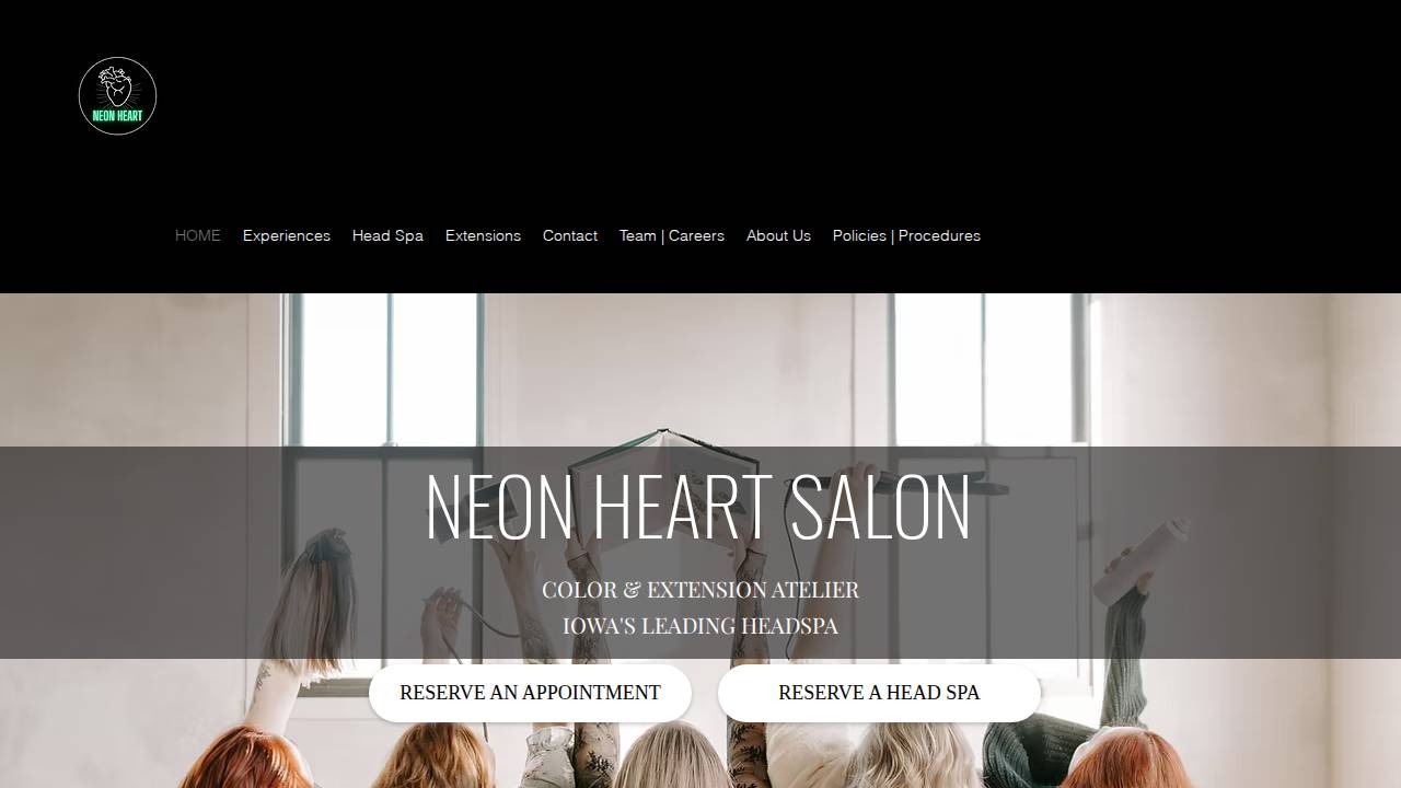 Elohim Beauty Shop LLC website screenshot