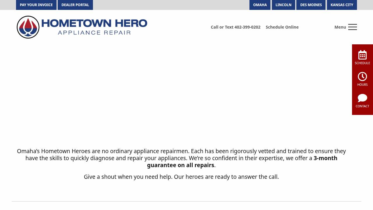 Boesch Repair website screenshot