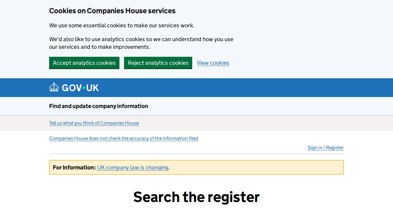 Smartco Trs II Inc. website screenshot