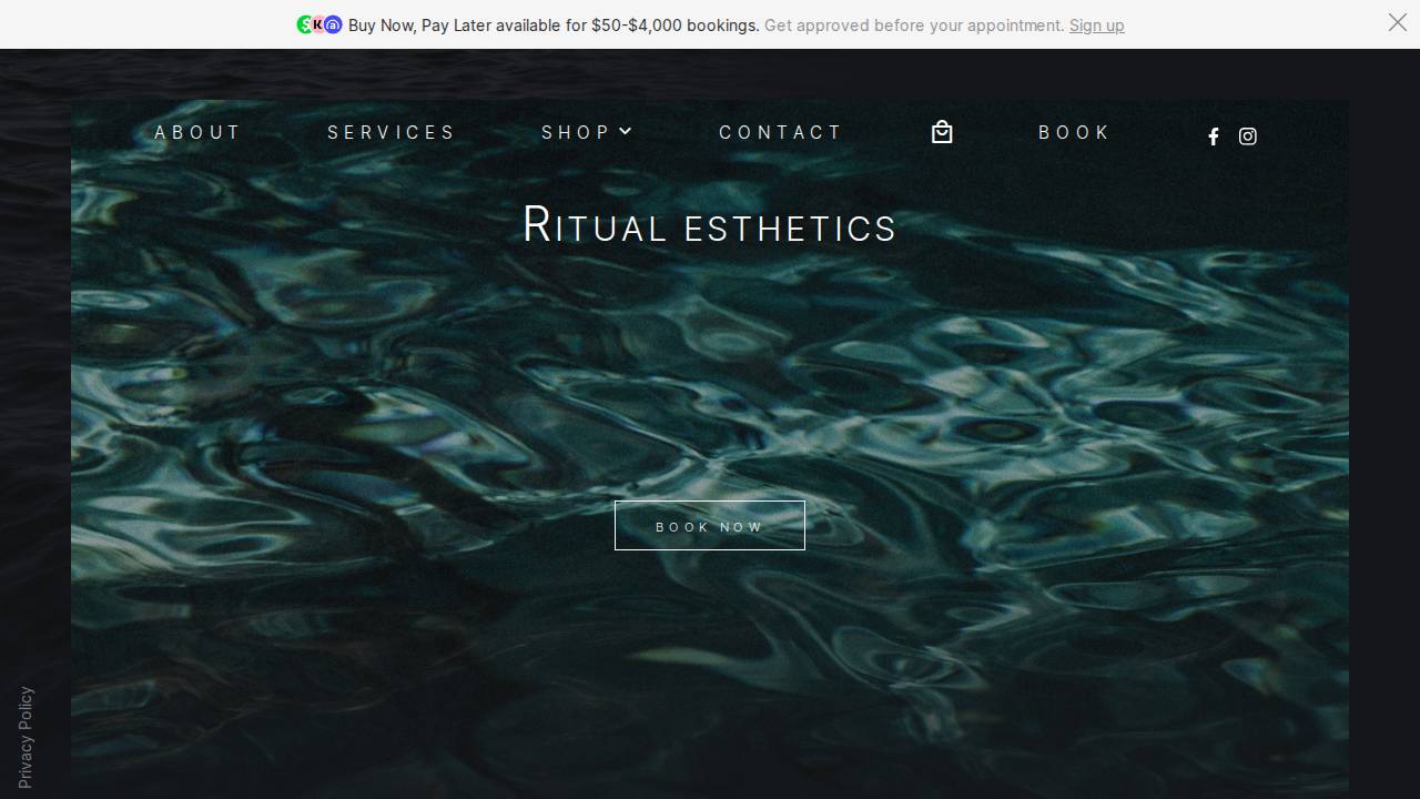 Ritual LLC website screenshot
