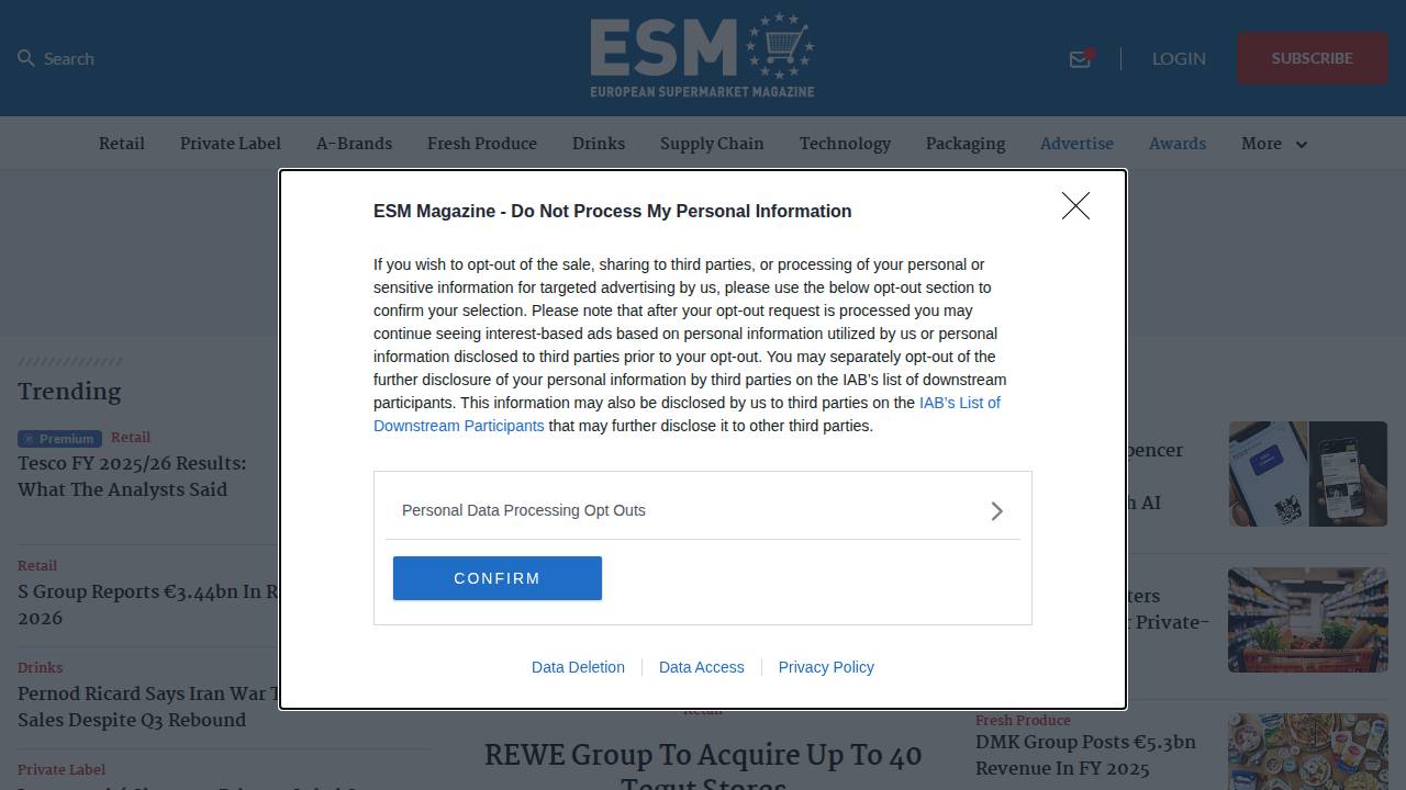 Global Supermarket LLC website screenshot