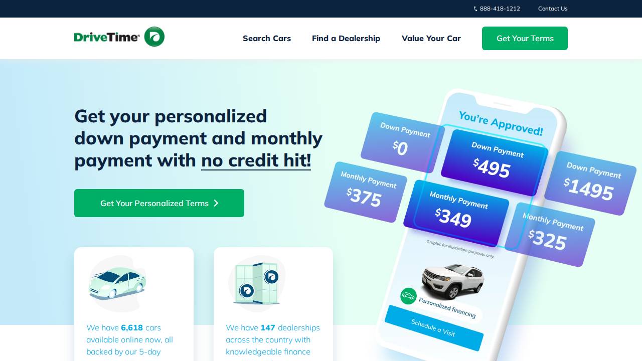 Drivetime Des Moines website screenshot