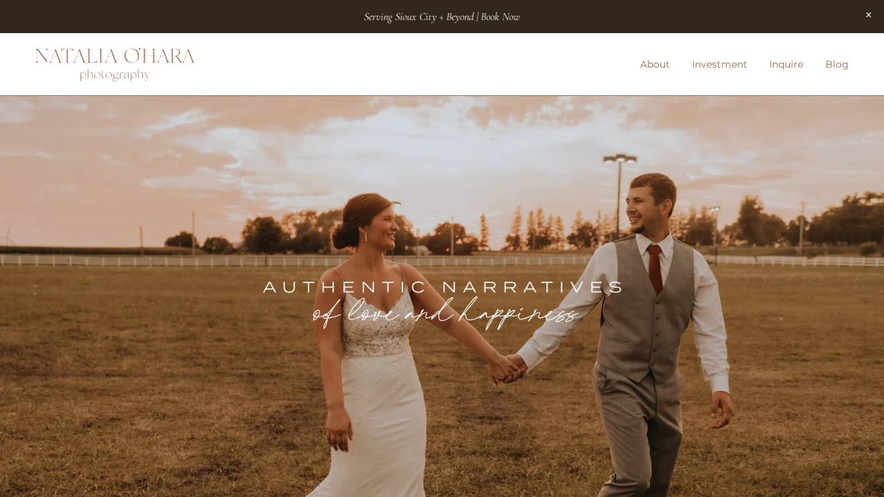 O'hara website screenshot