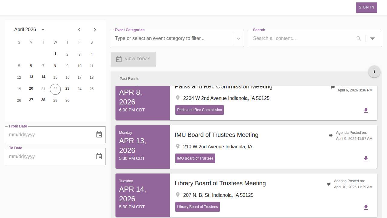 Bushs Place LLC website screenshot