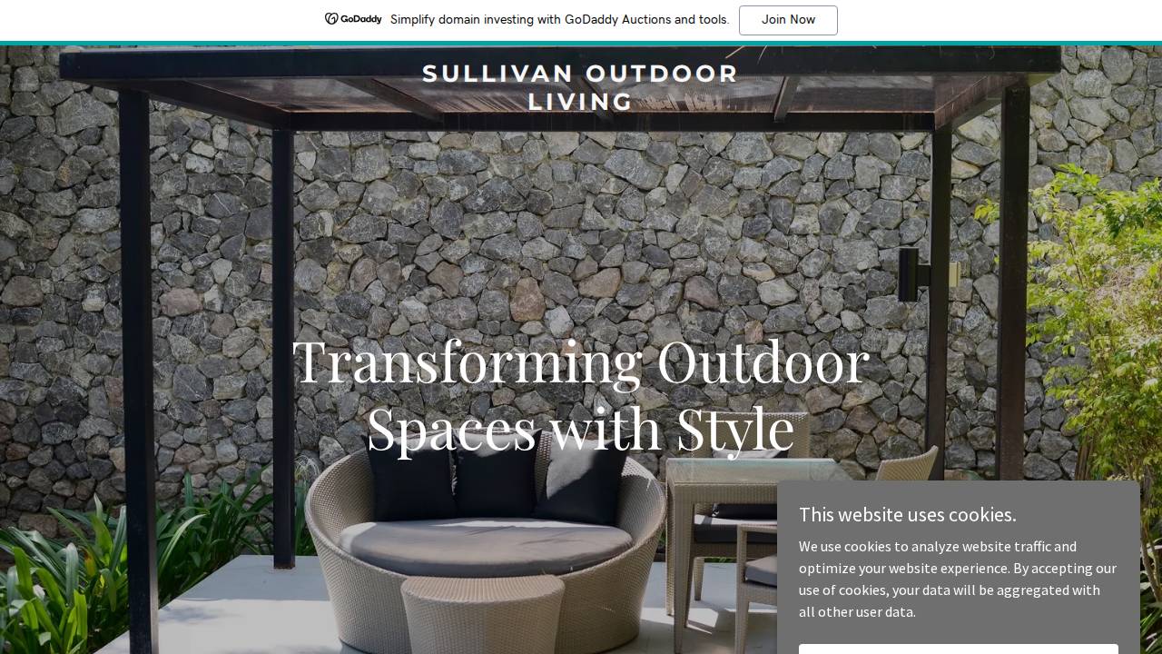 Sullivan Outdoor Living LLC website screenshot