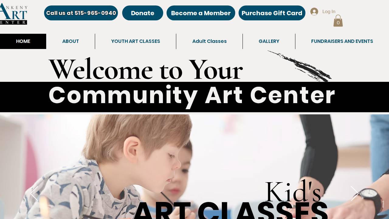 Claire And Canvas website screenshot