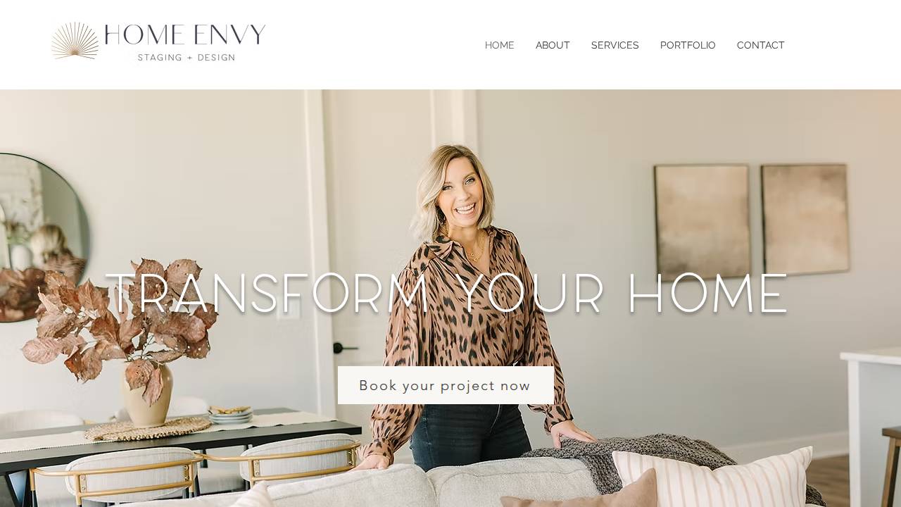 Home Studio website screenshot