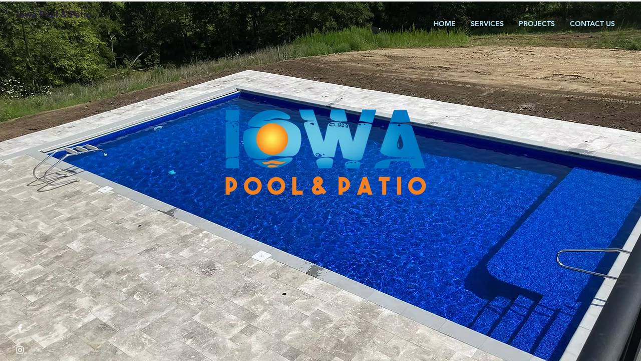 Iowa Pool & Patio LLC website screenshot