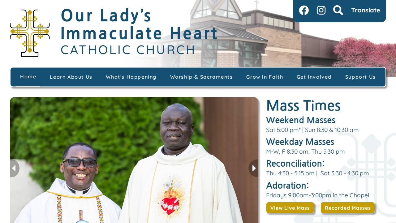 Inc.. website screenshot