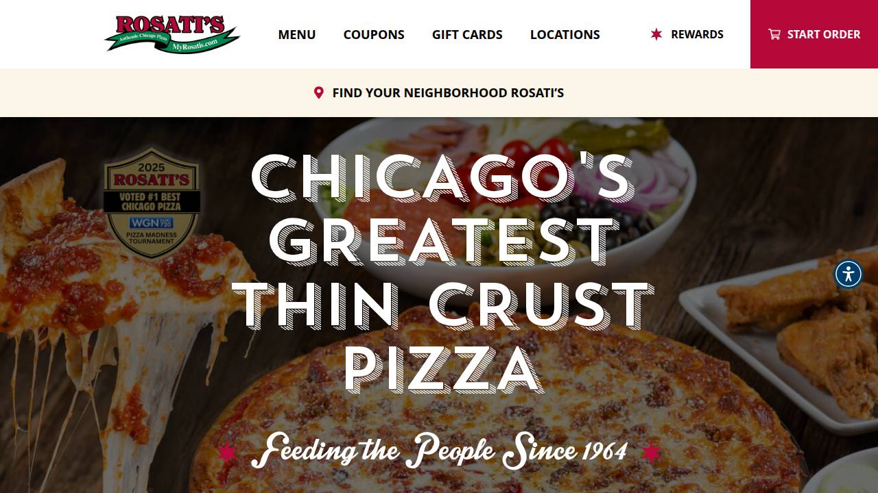 Wdm Pizza LLC website screenshot