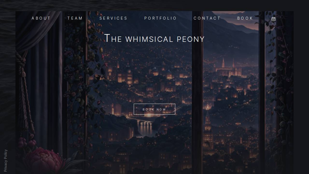 Inspired Peachy website screenshot