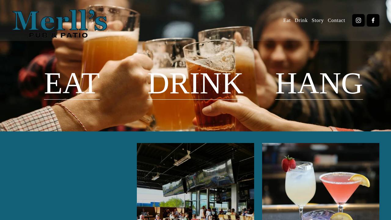 Merll’s website screenshot