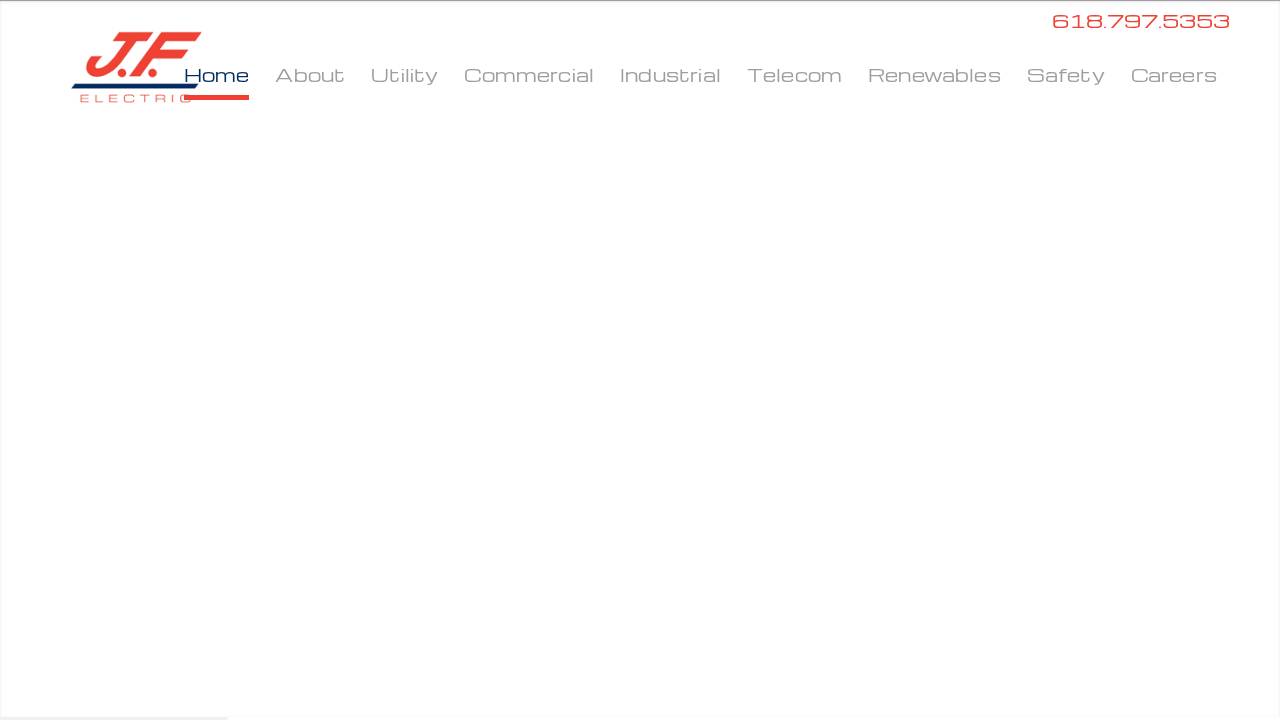 Jf Electric website screenshot