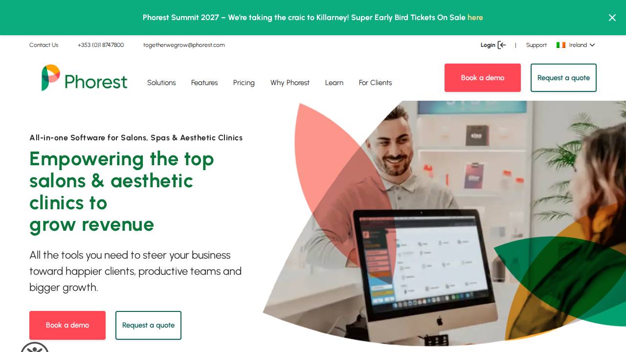 Westown Salon & Spa LLC website screenshot