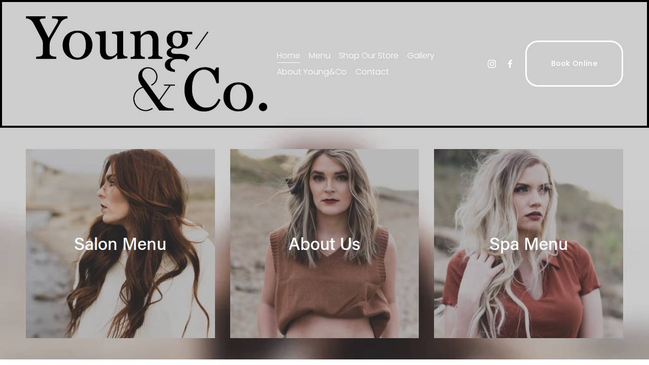 Grace And Rae Skincare; Lauren Coe Beauty website screenshot