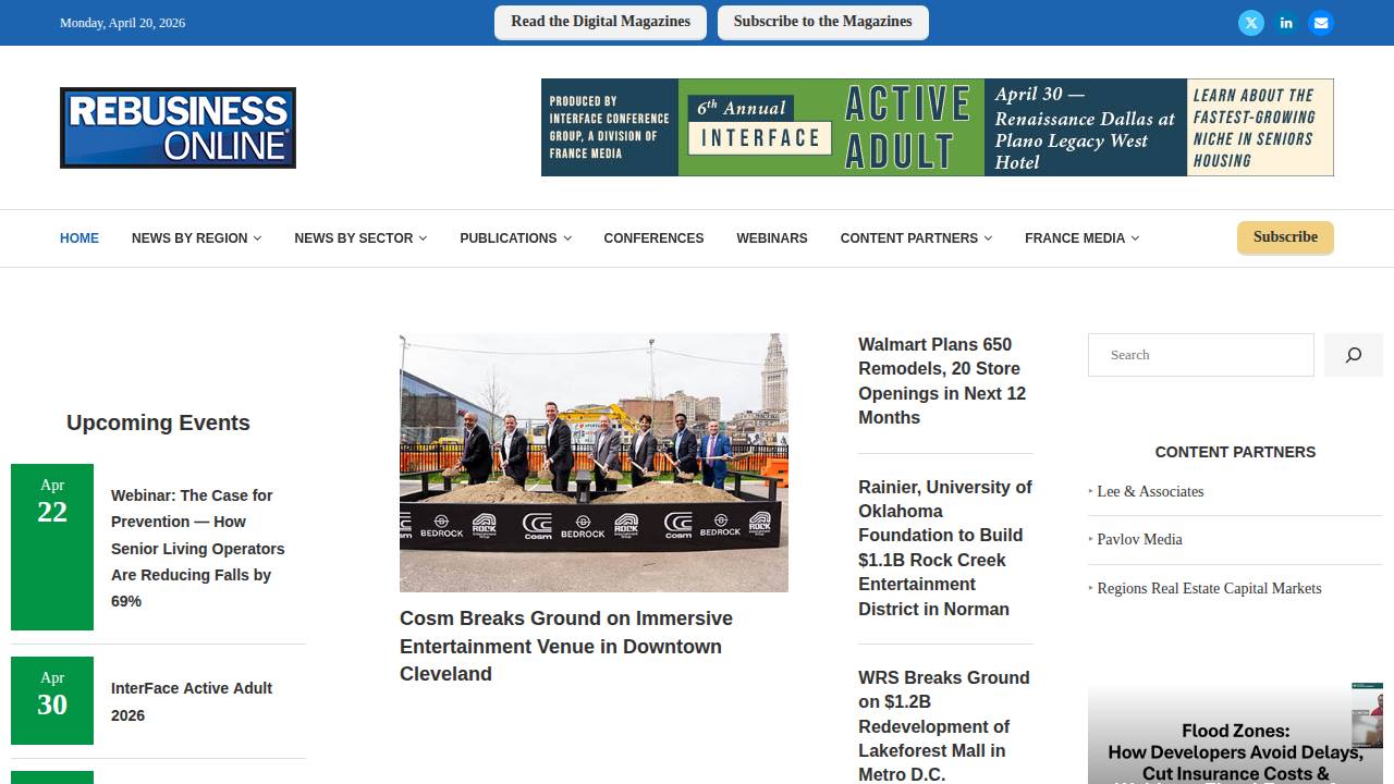 Incorporated website screenshot