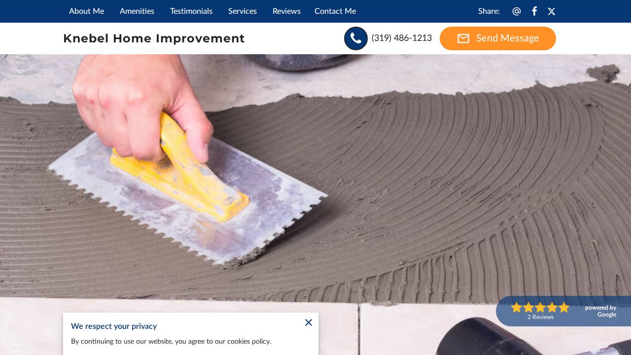 Koplin Home Improvement LLC website screenshot