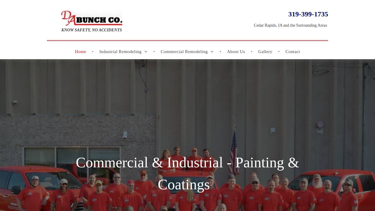 Da Bunch Co. website screenshot