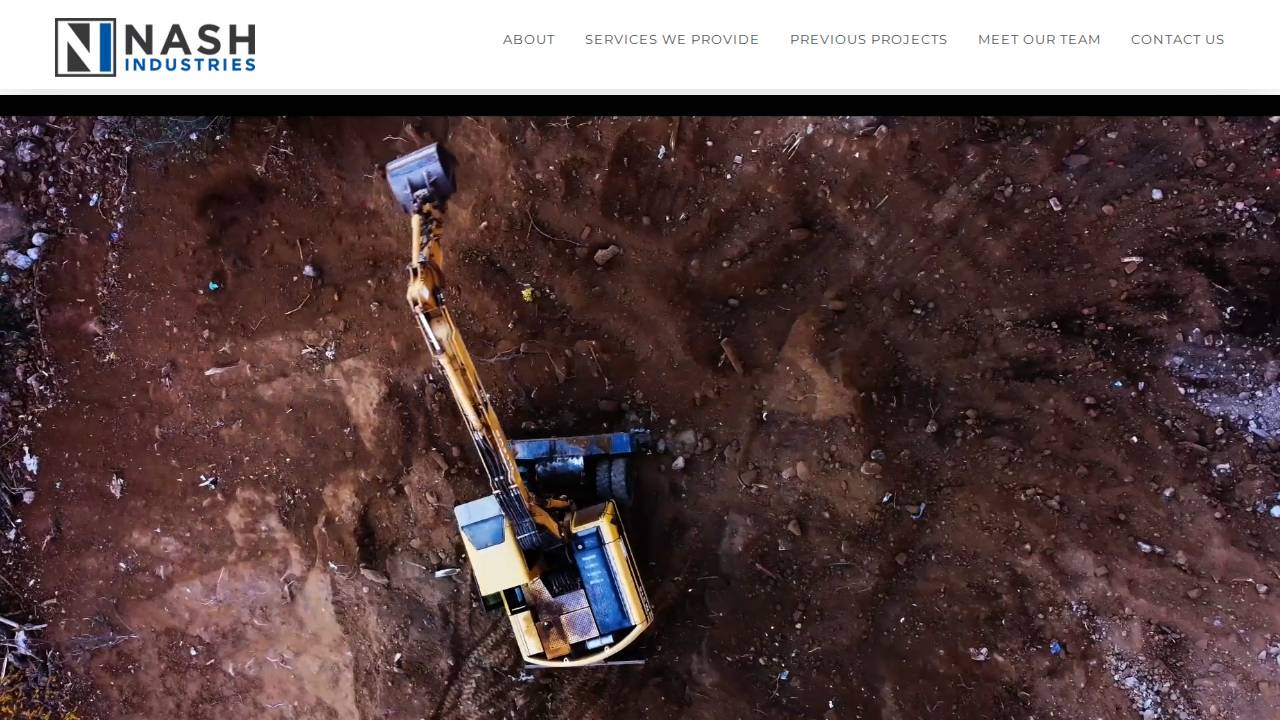 Nash Industries LLC website screenshot